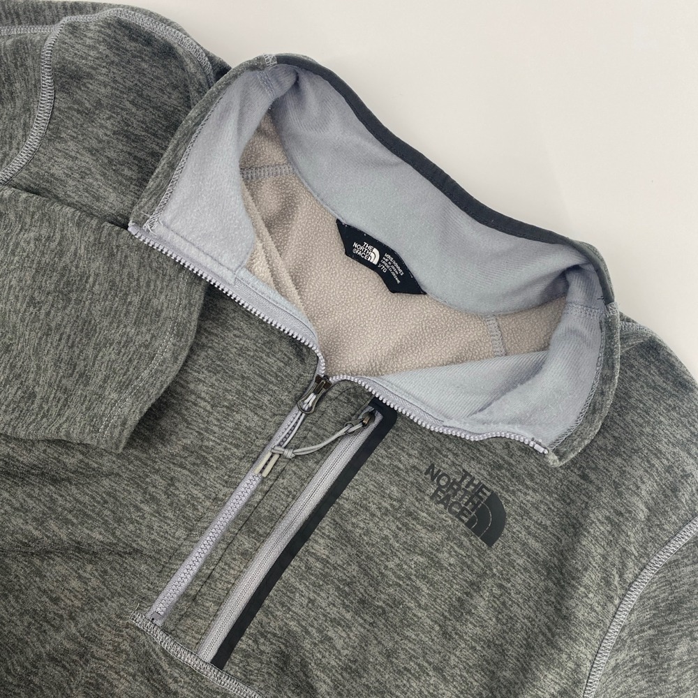 North Face Canyonlands Half 1/2 Zip Fleece Mens XL Gray Hiking Gorpcore Pullover